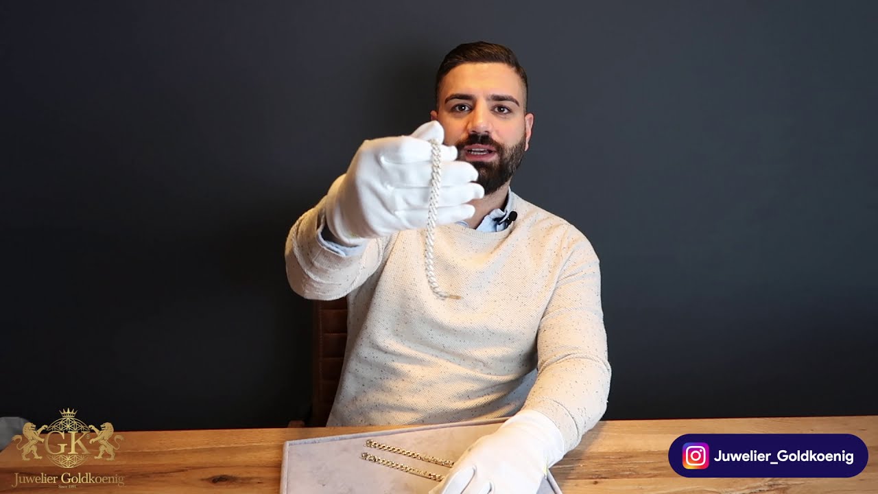 DIFFERENT CUBAN LINK BRACELETS ICED OUT (PANZERKETTEN) | JUWELIER GOLDKOENIG ❄️🧊🥶💎