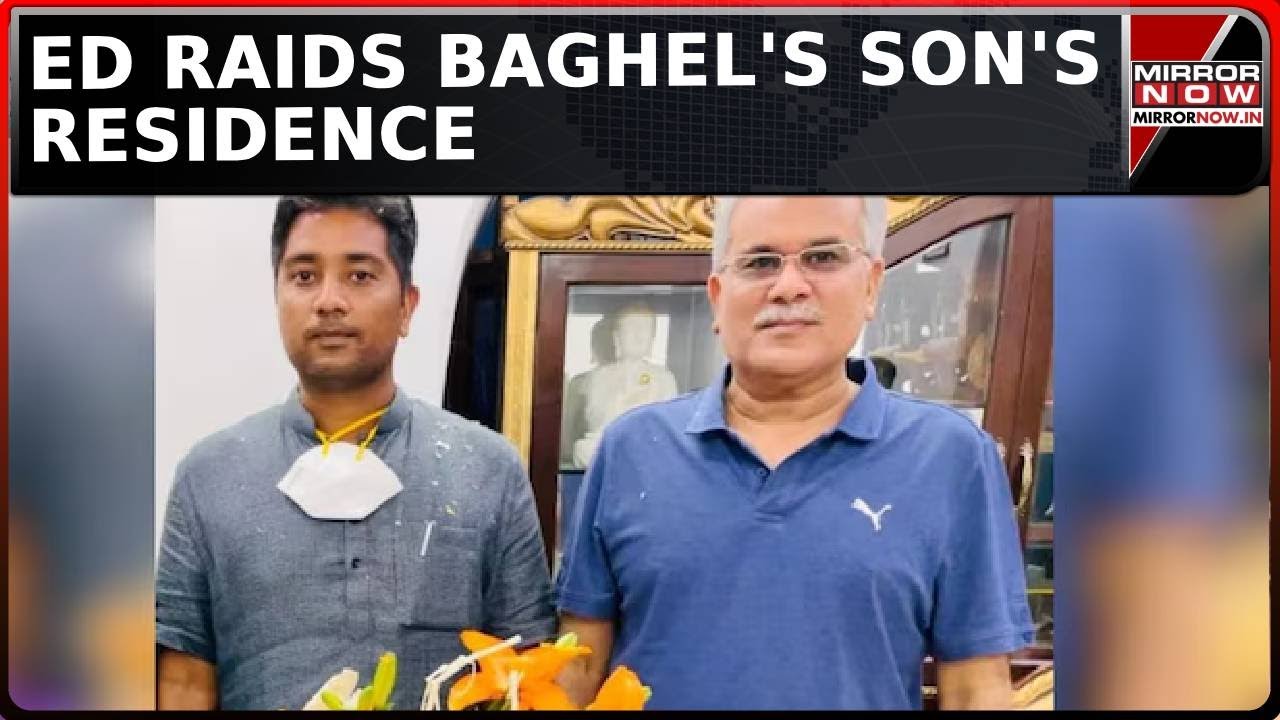 Chhattisgarh Alleged Liquor Scam: Ex-CM Baghel, Son Under ED Lens | Baghel's Son Summoned | Watch