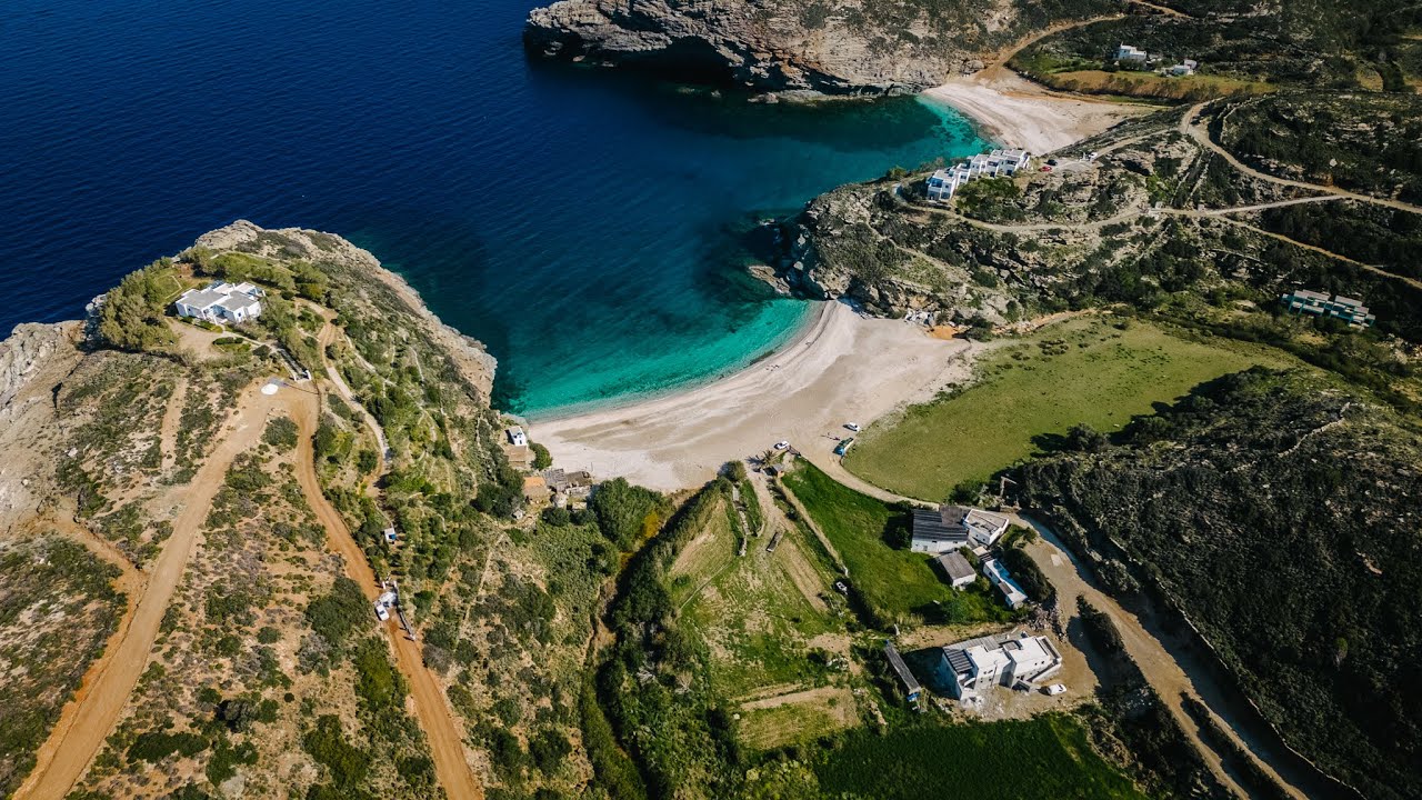 Andros Island, Greece: A Stunning 4K Drone Tour