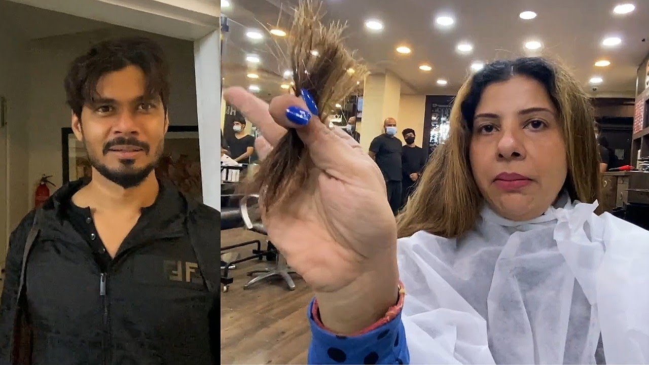 He was SHOCKED to see my HAIR😳 | Ss vlogs :-)