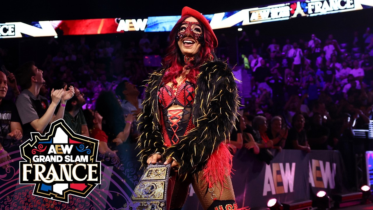 Мерседес Моне против Куин Аминаты &mdash; Женский чемпионат мира AEW | AEW Grand Slam: Франция