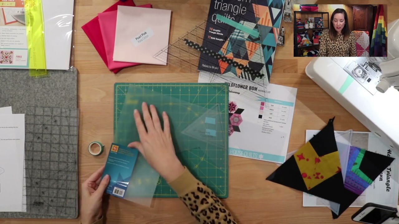 Top Notions and Tools for Making Modern Triangle Quilts