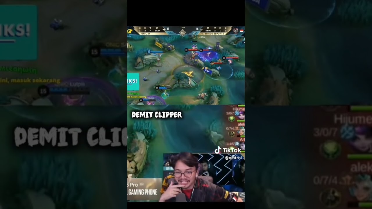 Status wa M7 reaksi streamer onic vs ae last war part 1 