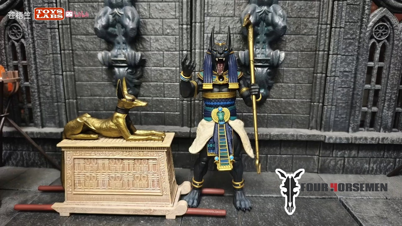 四骑士答谢波 埃及阿努比斯 Four Horsemen Studios - Figura Obscura Gods of Ancient Egypt Anubis