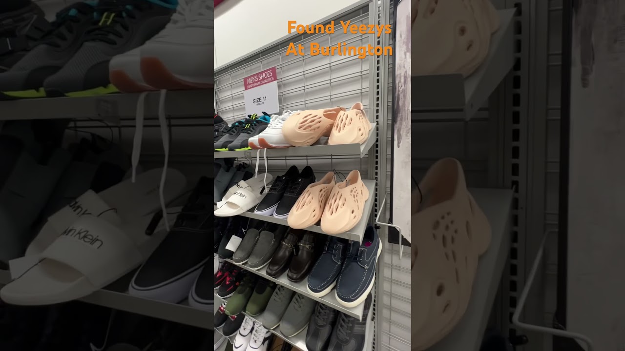 Yeezy at Burlington #yeezy #kanyewest #kanye #ye #sneakers #finds #burlington #foamrunner #shoes
