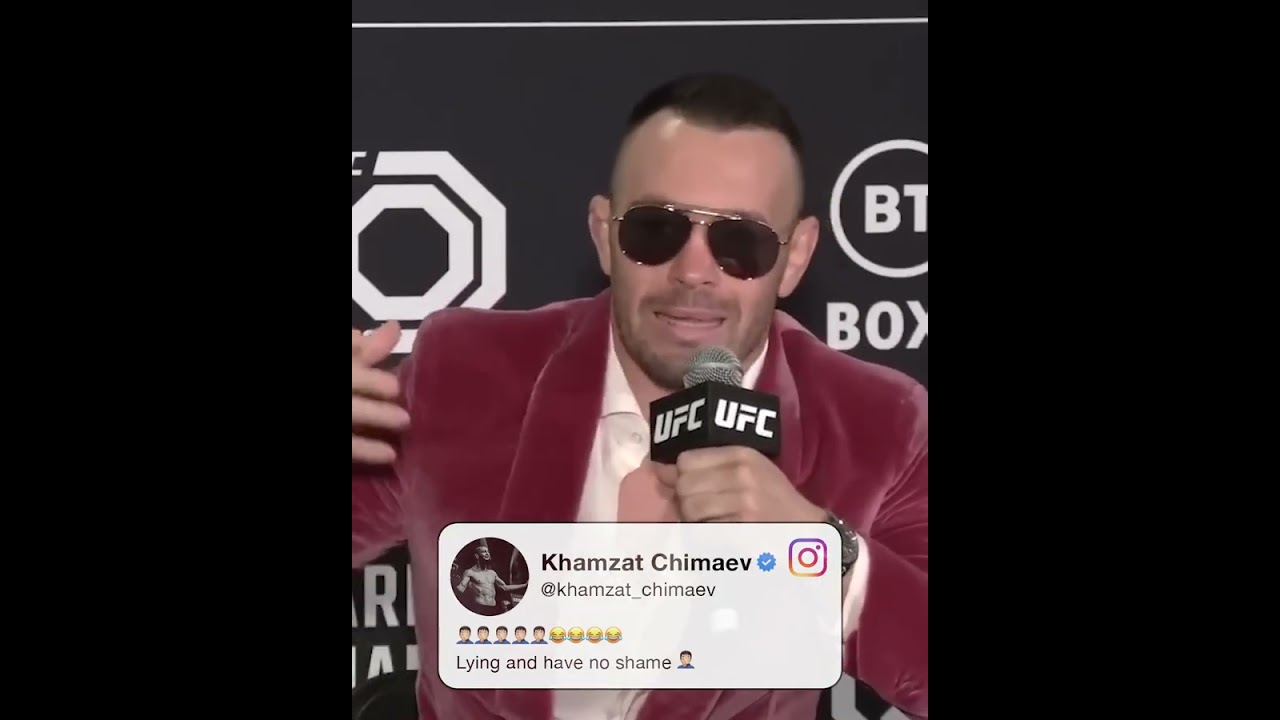 Khamzat responded to Colby's rant about him 👀 #UFC286