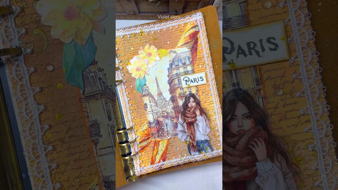 Journaling 다꾸 | Paris 파리 | Scrapbooking