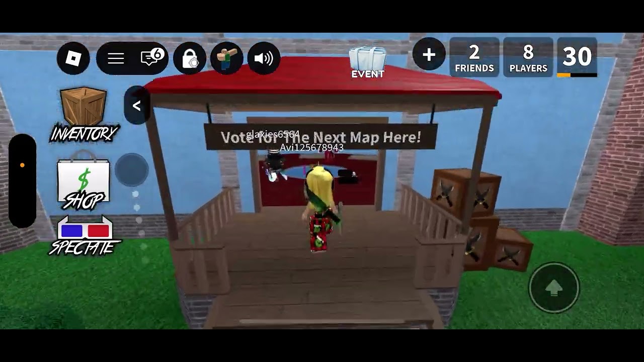Me playing mm2