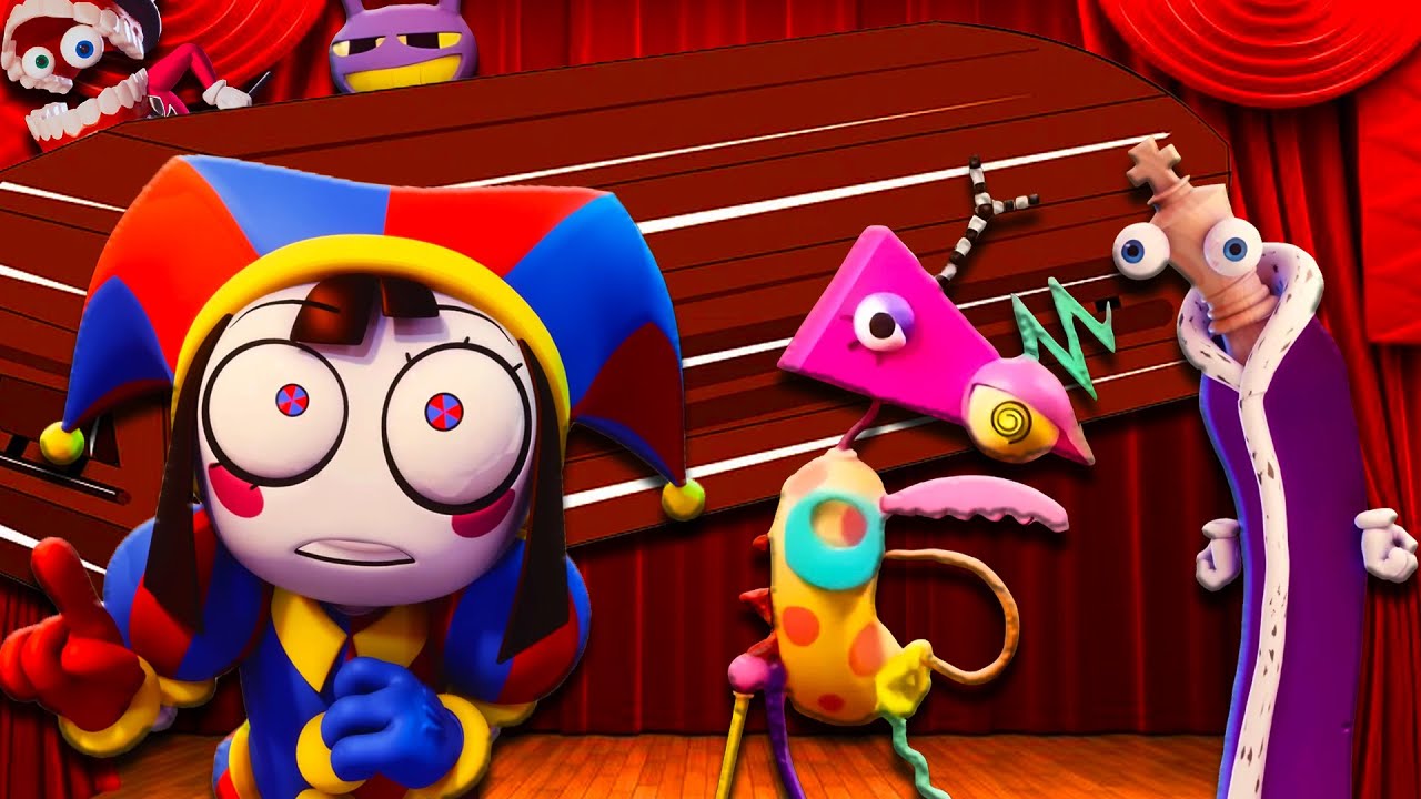 🎩✨ The Amazing Digital Circus  (Episode 4) - Coffin Dance REMIX 💃⚰️🎶