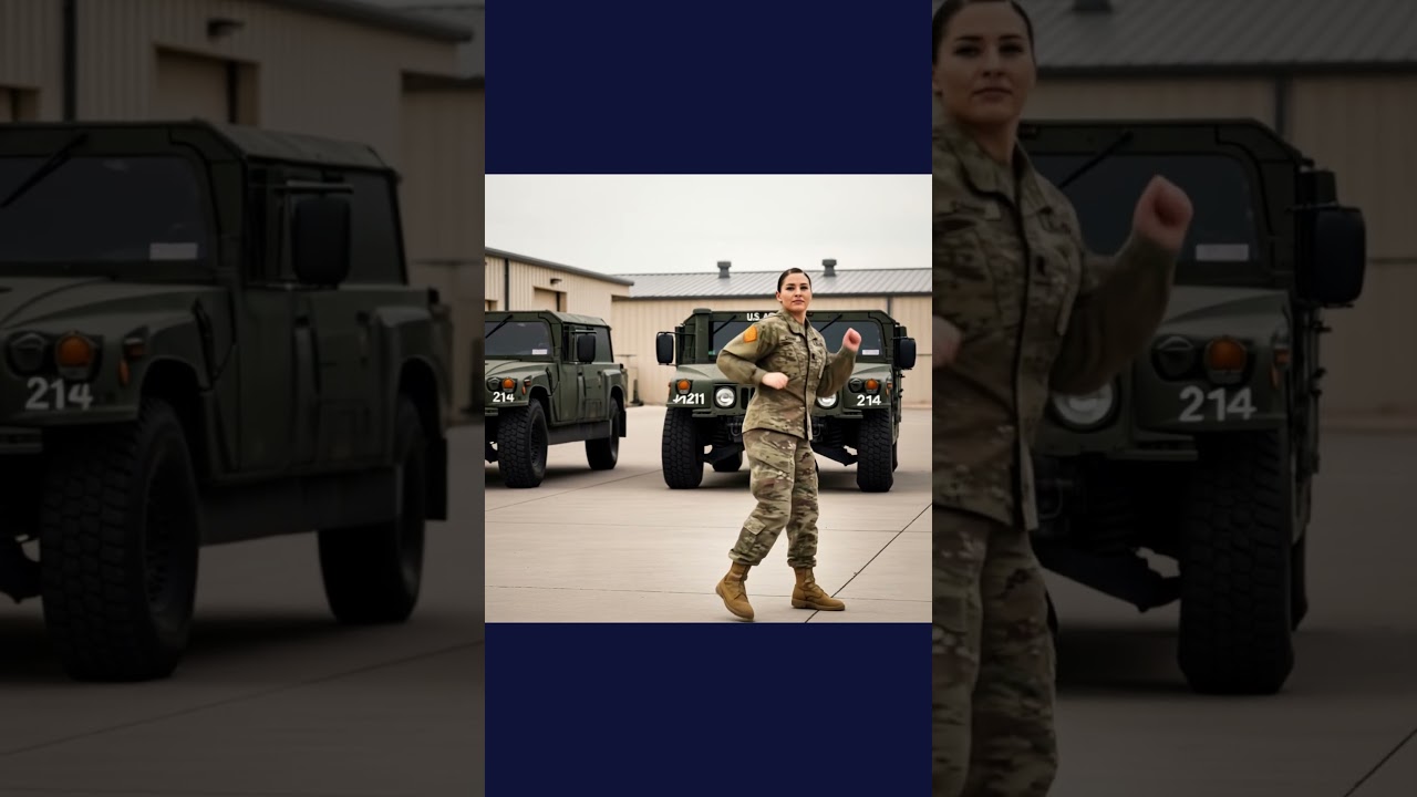 🇺🇸 Kentucky Army Soldier Balances Strength and Grace to Blurred Lines 🎖️ 