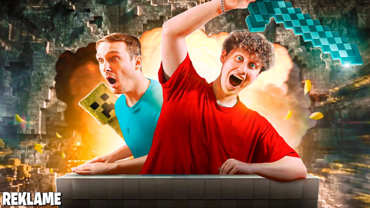 Vi Spiller Minecraft I Virkeligheden!