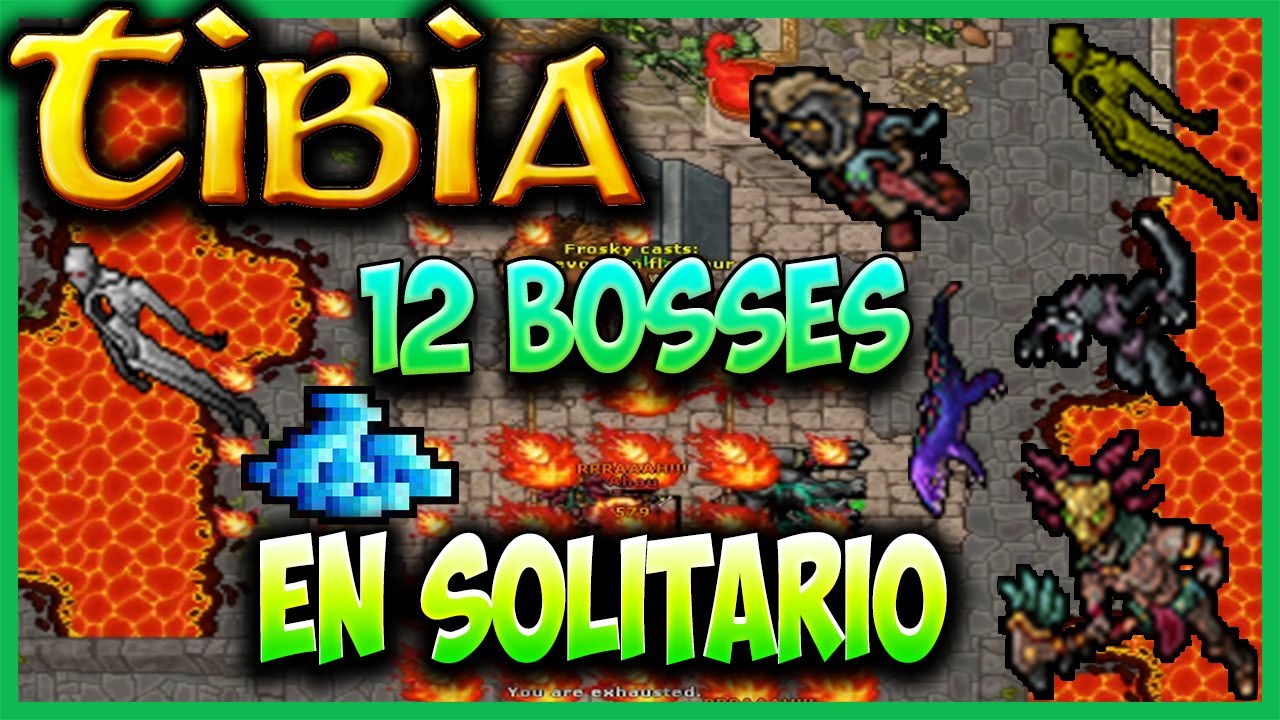 PROFIT CON BOSSES , MATALOS TU SOLO - TIBIA