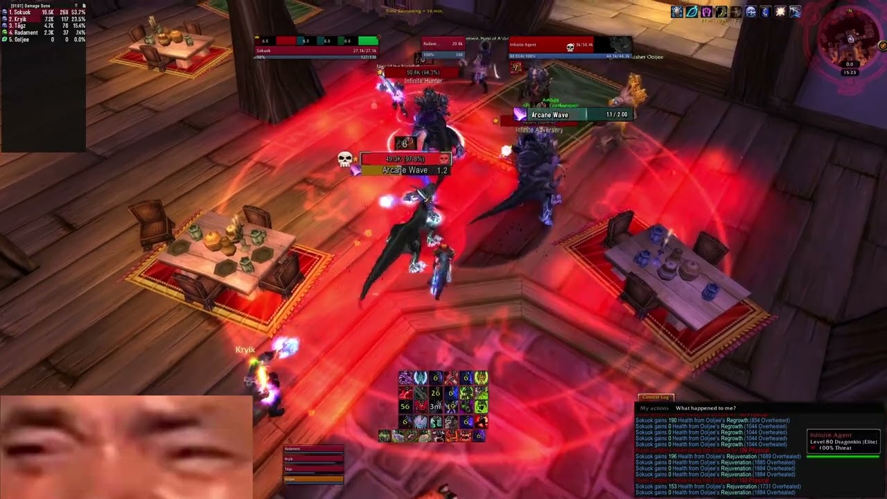 Frost DK Tanking Heroic w/ Commentary | Phase 1 Wrath Classic