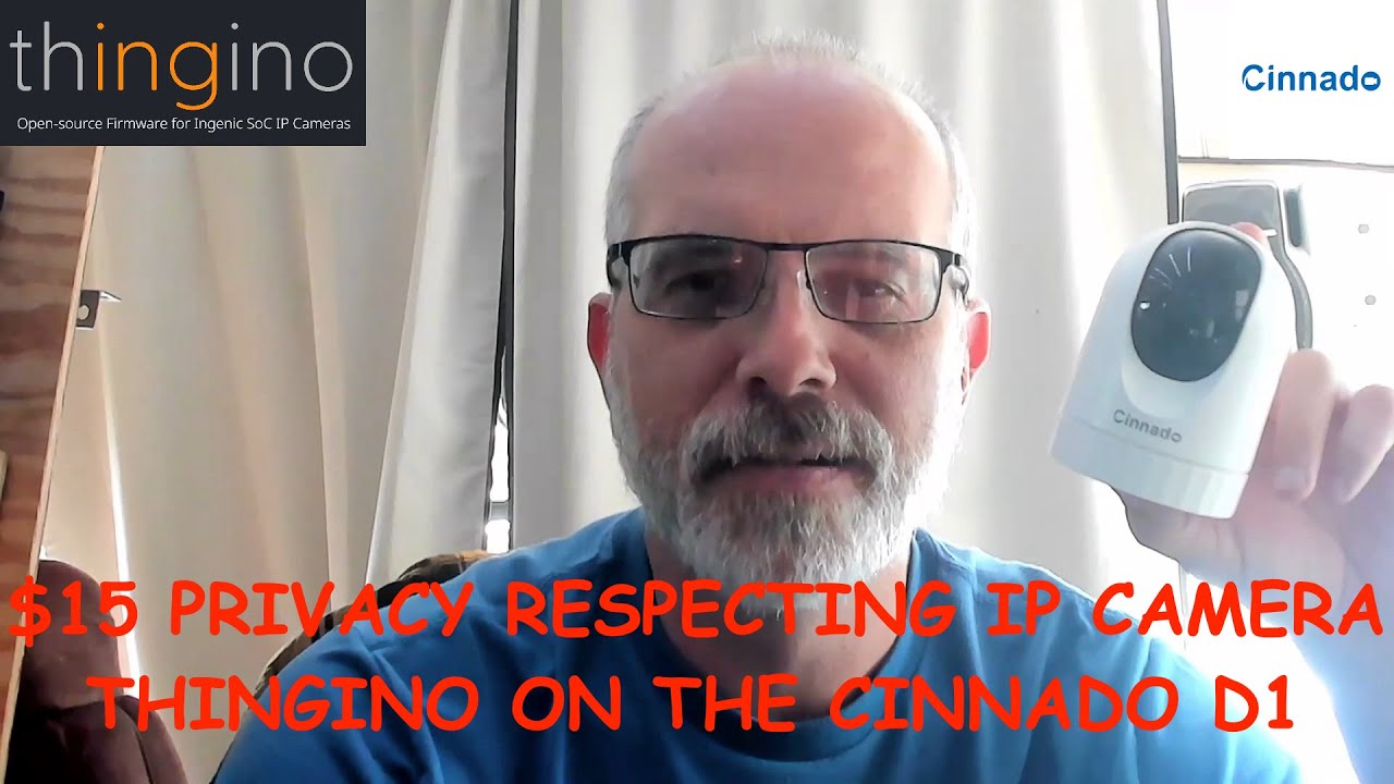 Cinnado D1 - No Tools Thingino Install! $15 IP camera for open source firmware!