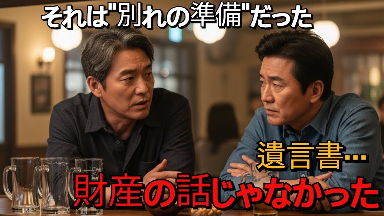 妻が「遺言書を書こう」と言った…それは財産ではなく“別れの準備”だった｜人生劇場シニア物語