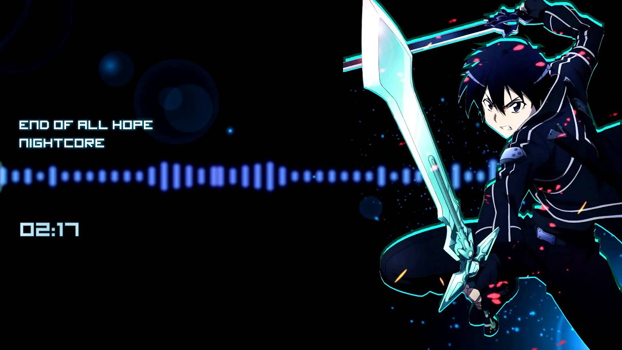 「Nightcore」- End of All Hope [Lyrics]