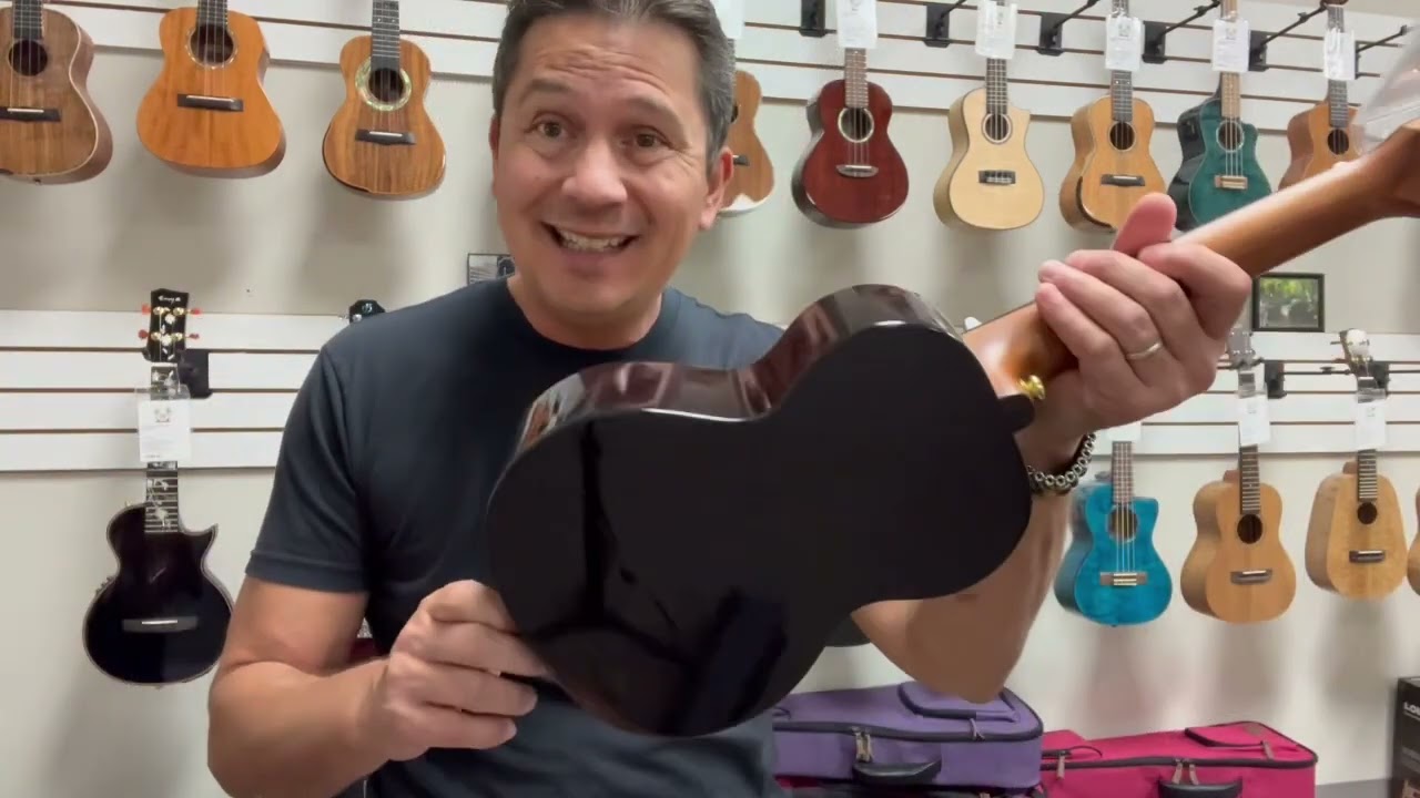 Enya EUC-S1 Spruce/Rosewood Concert Ukulele Demo/Review at Aloha City Ukes