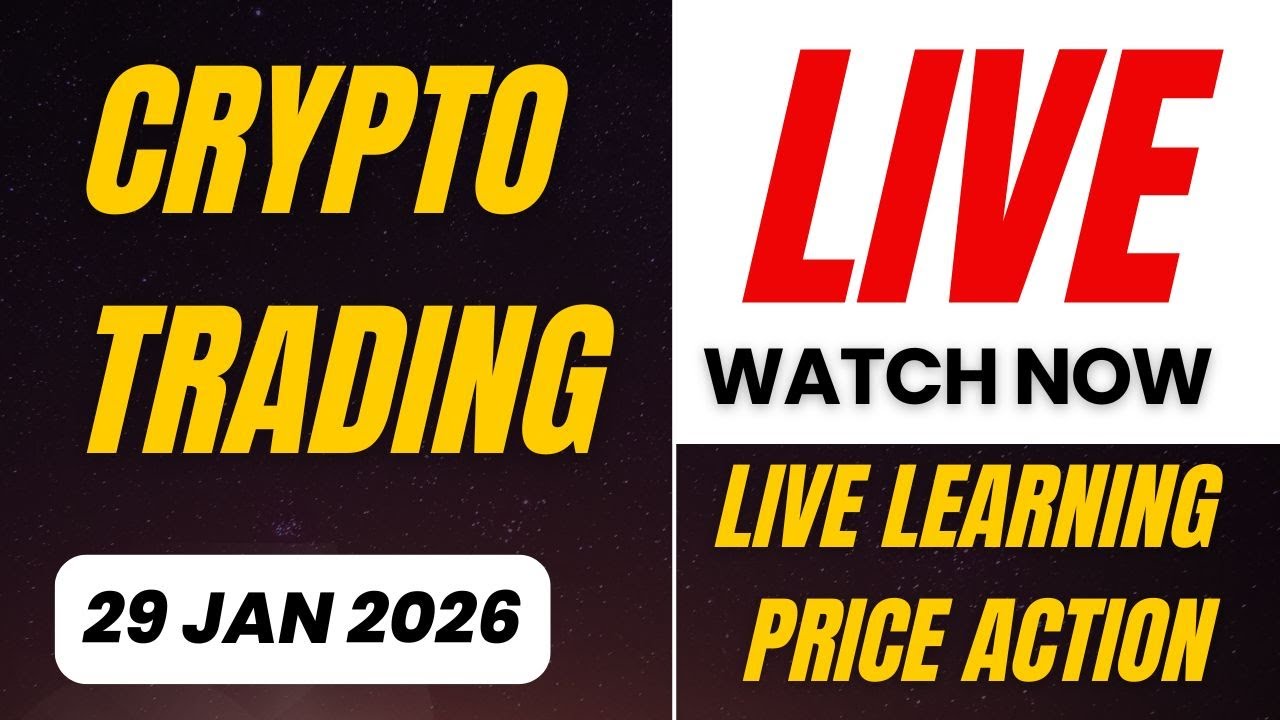Live crypto & forex trading market analysis 29/01/2026 