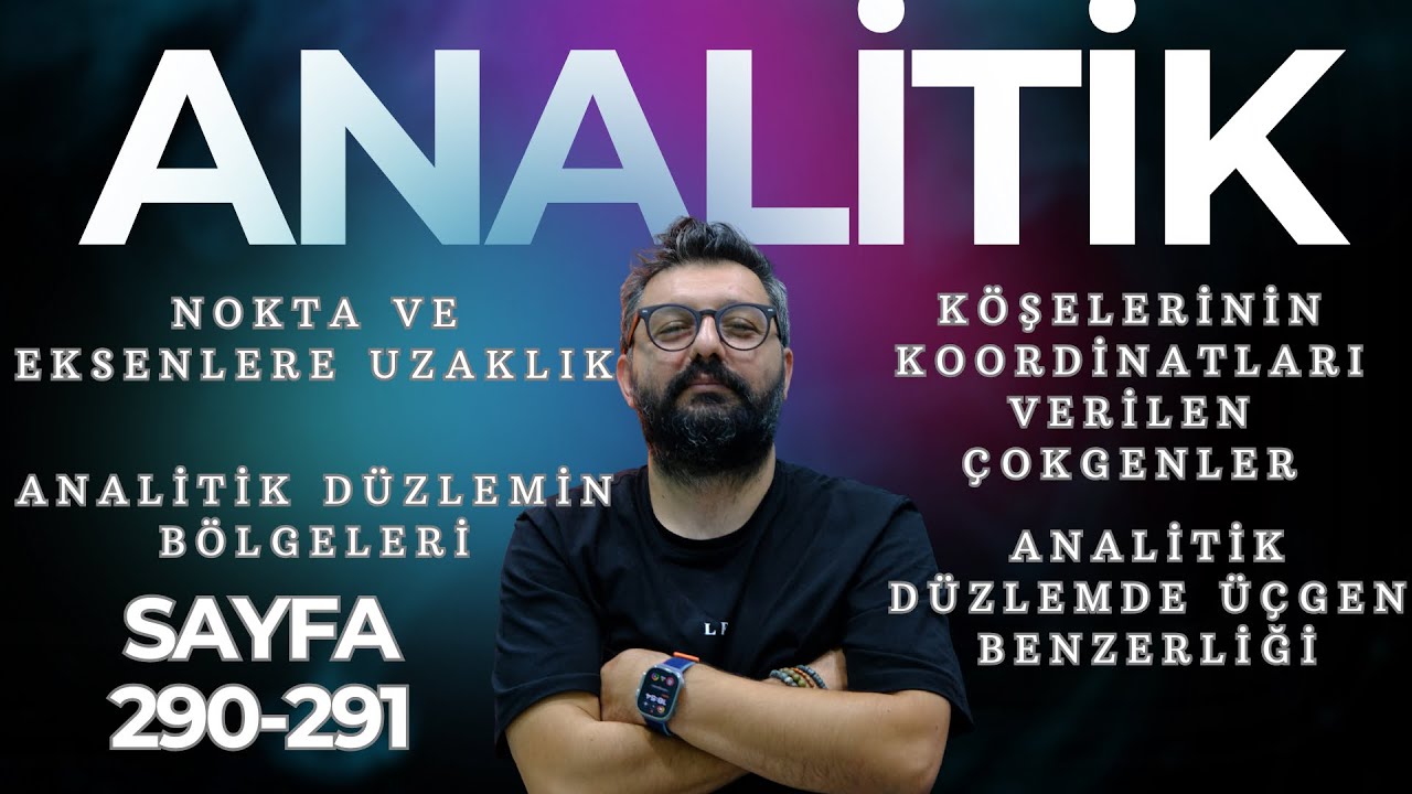 📐 TYT–AYT Geometri | ANALİTİK GEOMETRİ | Acil Yayınları 2026 Syf 290-291 | Soru Çözümü