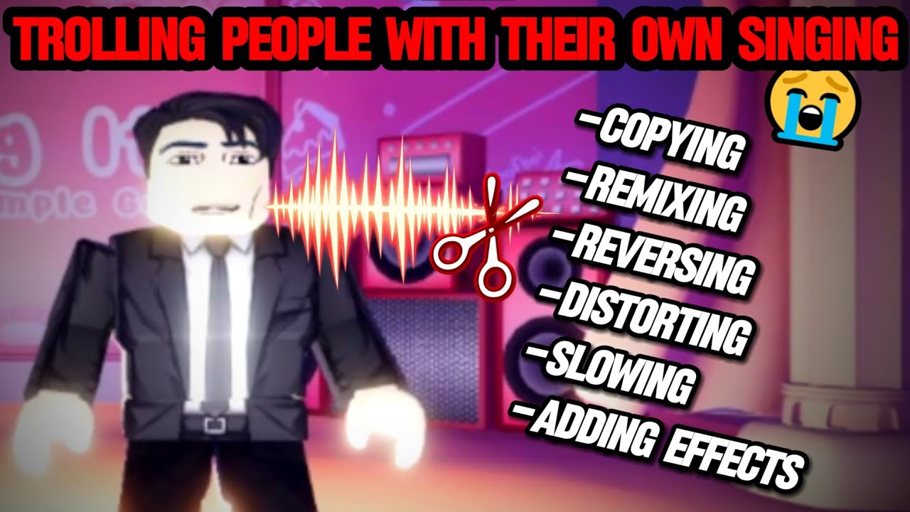 Clipping & Editing People's Voices for 10 Minutes Straight in Roblox Sing It! (Part 10)
