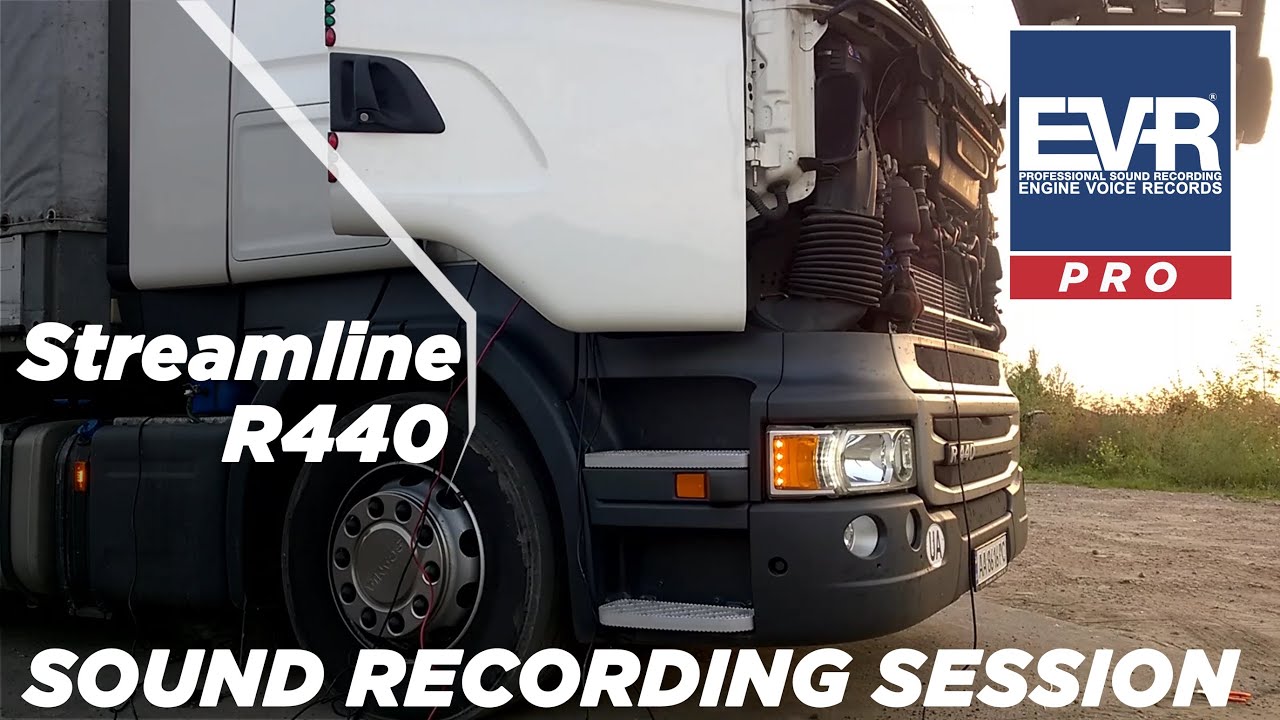 Sound recording session-Scania R440 Streamline Euro 5 2017' PDE
