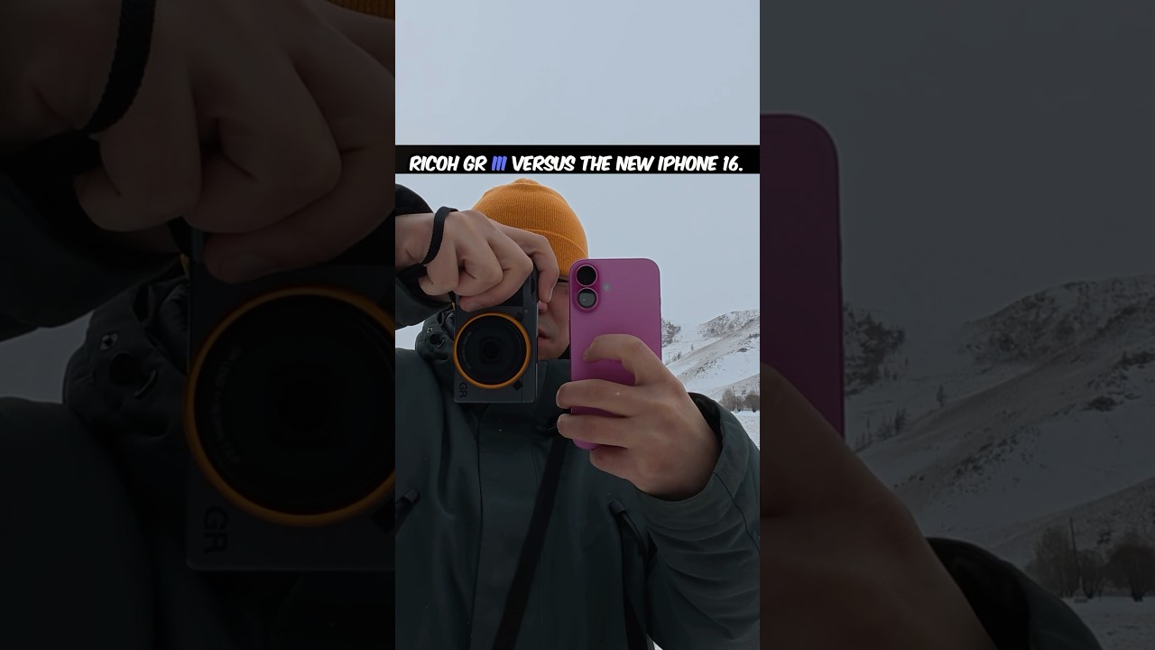 Ricoh GRIII против iPhone 16 &mdash; сравнение камер!