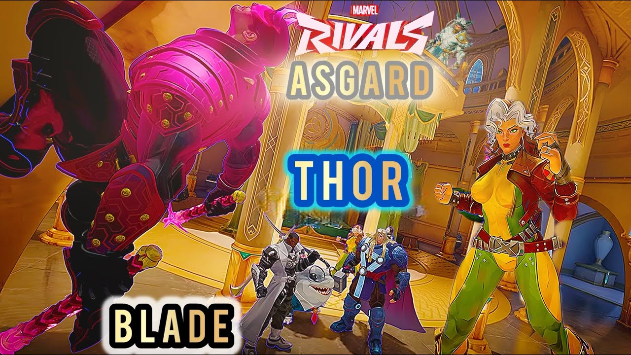 BladeKnight X Herald Of Thunder in Asgard Rebellion| Marvel Rivals(Beats by /)