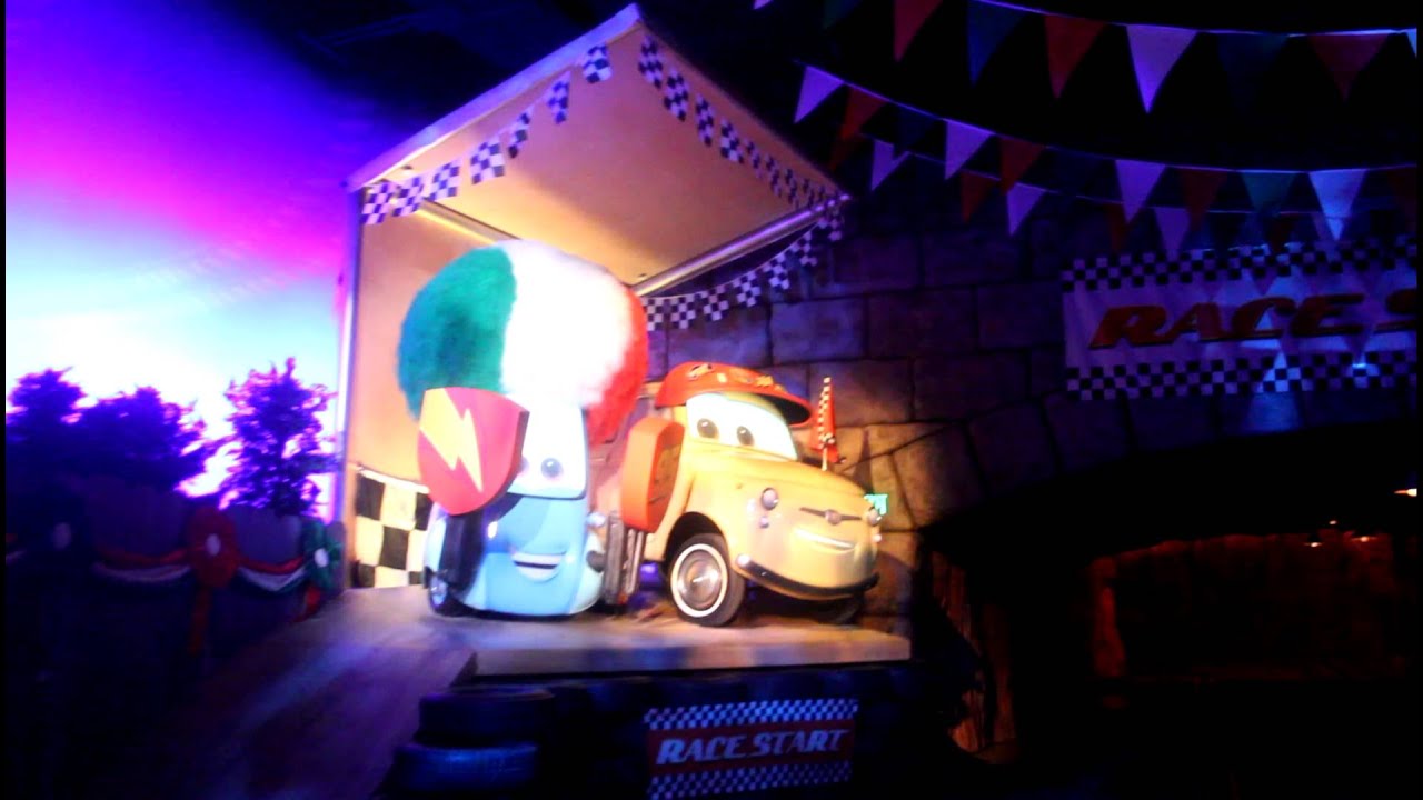Radiator Springs Racers (Night, Luigi's Casa Della Tires)