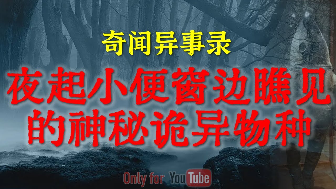 【灵异事件】夜起小便窗边瞧见的神秘诡异物种|我家对面被封禁的恐怖幼儿园|恶妇改性背后的神秘传闻#鬼故事#睡前故事#解压故事#灵异故事#民间故事#horror#ghost「奇闻异事录--灵异电台」