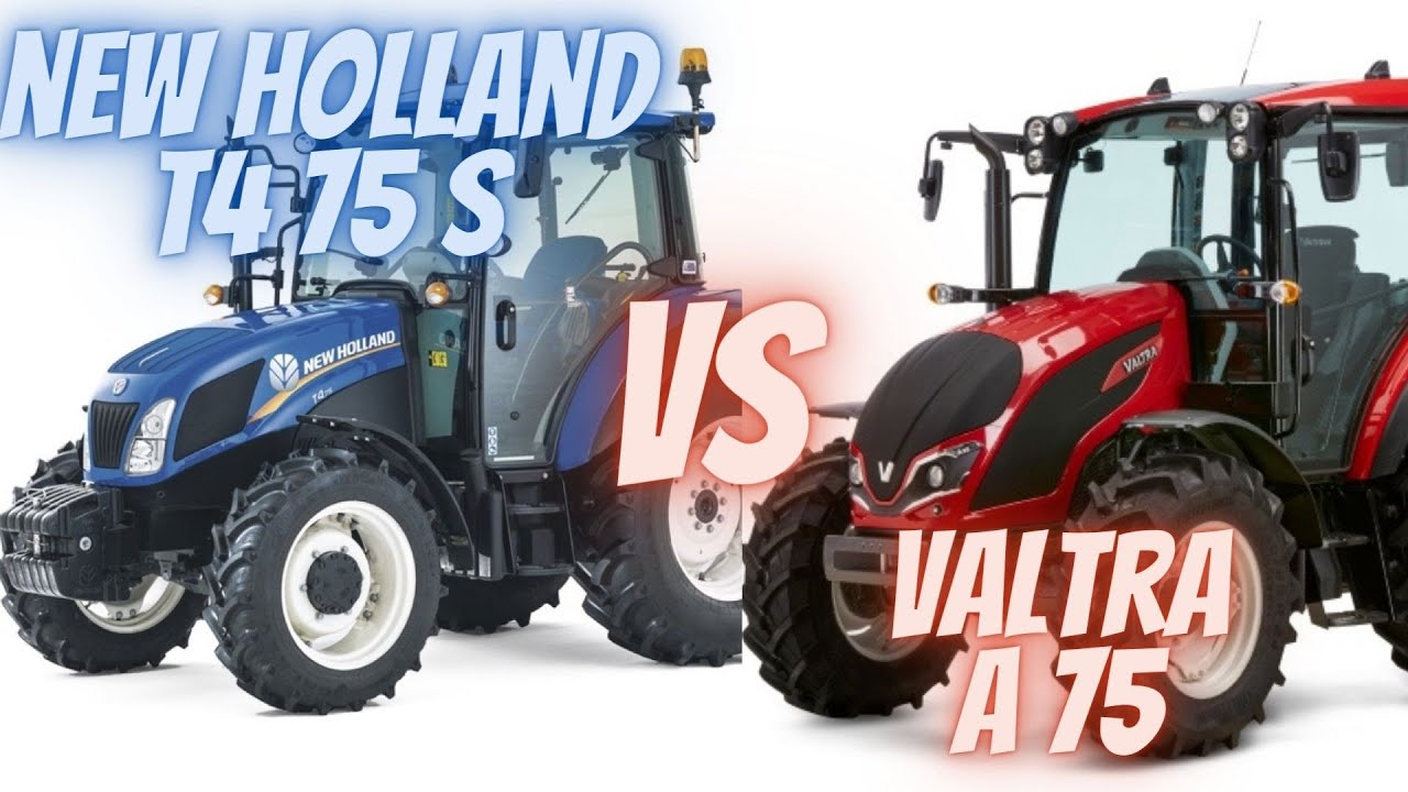 NEW HOLLAND T4 75 S против VALTRA A 75 #топ #трактор #newholland #valtra
