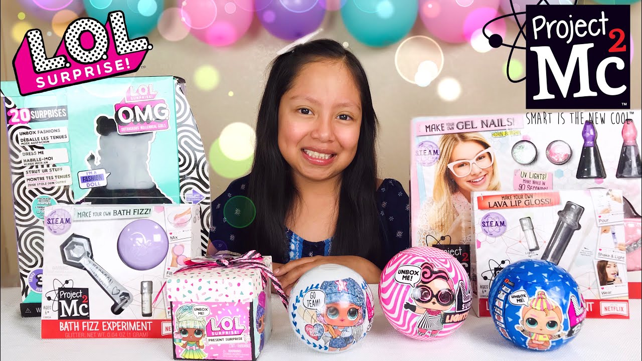 Lol Surprise and Project MC2 Special Package from Kid Focus!