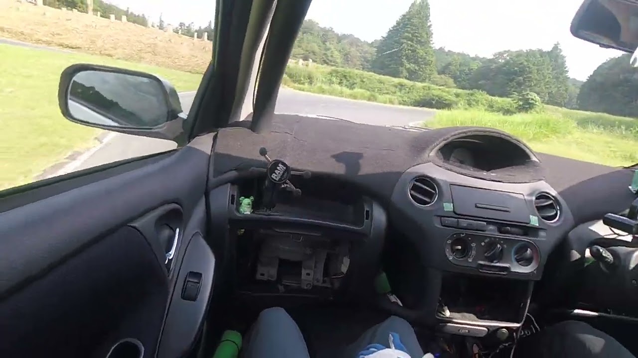 【モーターランド三河】友達のVitz横乗り②【20250802】