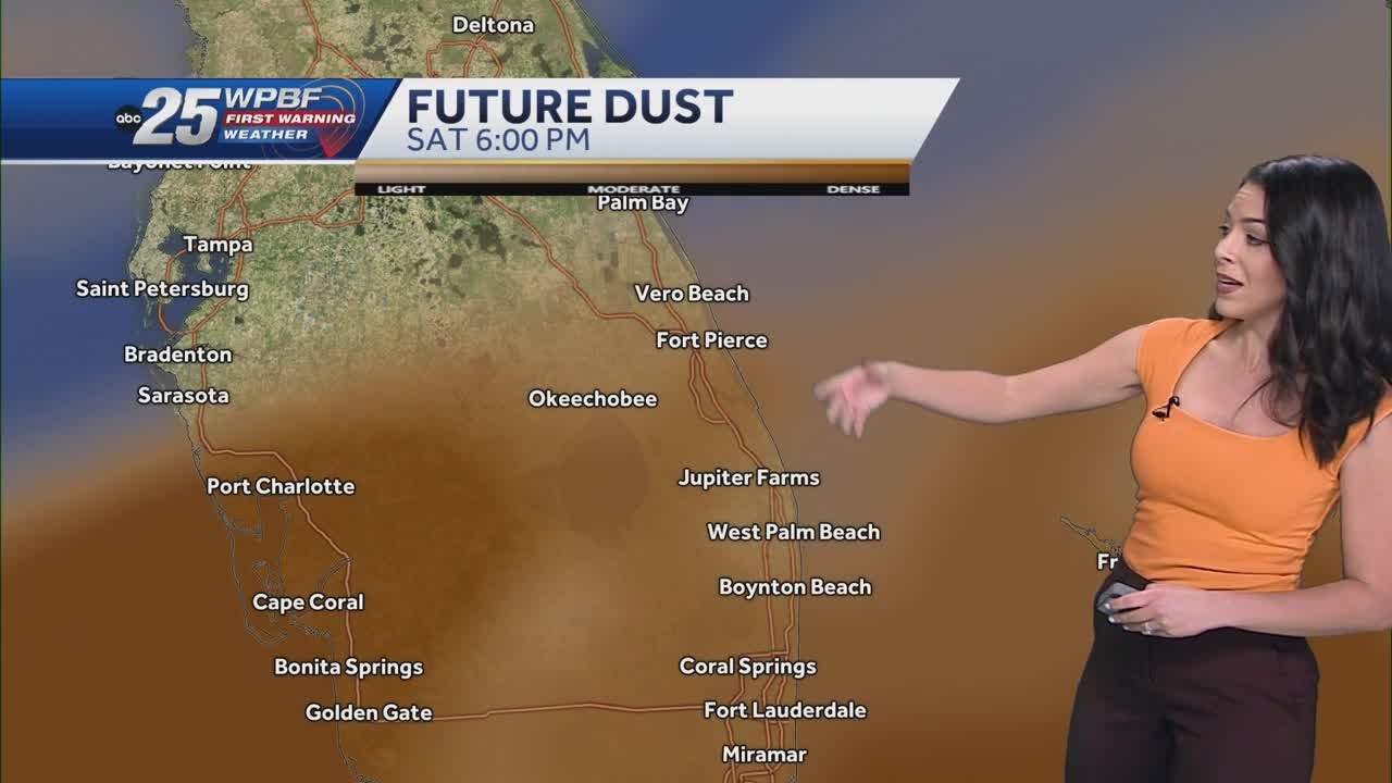 Saharan dust lingers over South Florida