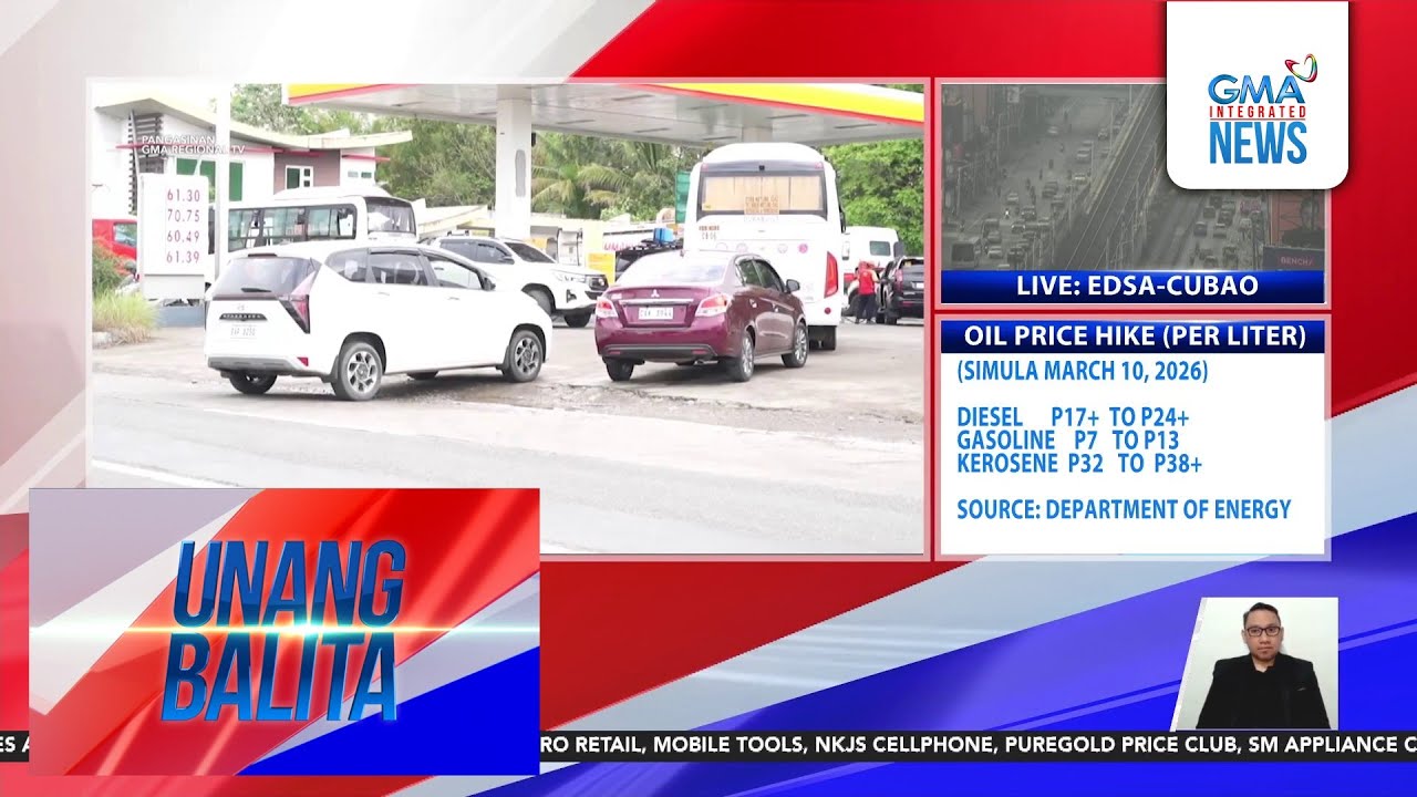 Big-time oil price hike dahil sa gulo sa Middle East, utay-utay na ipatutupad | Unang Balita