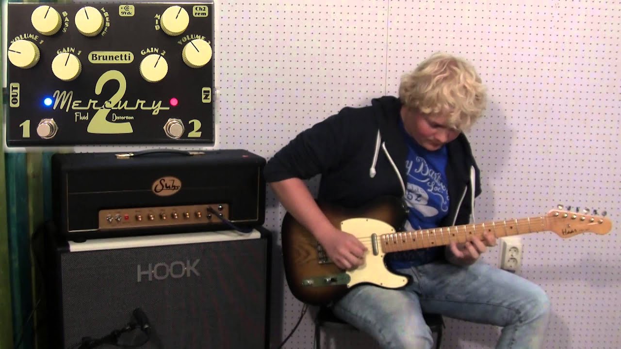 Haar guitars Demo - Brunetti Mercury Box 2