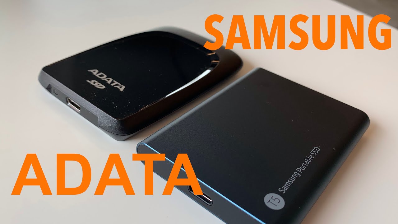 외장 SSD 뭘 사야 할까?! ADATA SC680 vs 삼성 T5
