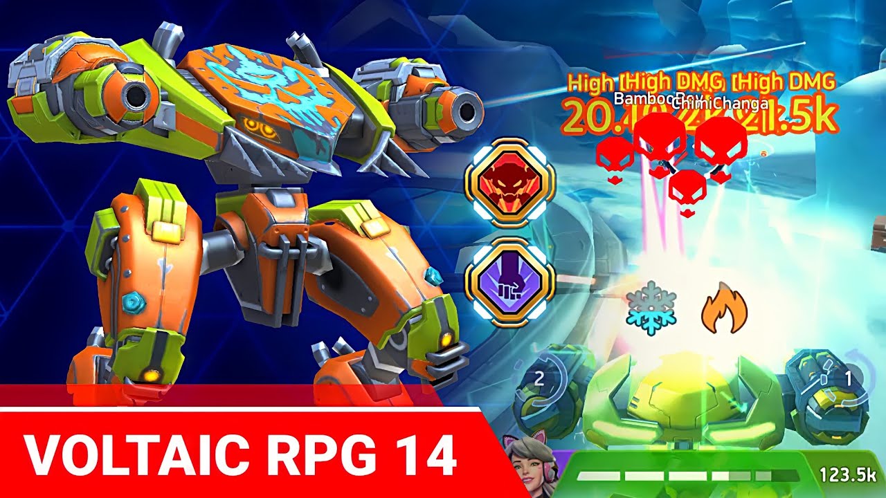 Stalker with Voltaic RPG 14 - Mech Arena