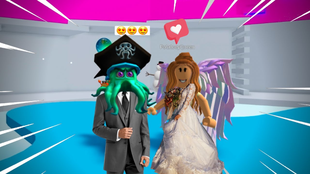 I raced my GIRLFRIEND in Tower of Hell (Got MARRIED..) | ROBLOX