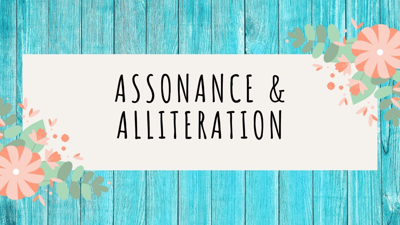Sound Devices: Assonance and Alliteration with Teacher Calai