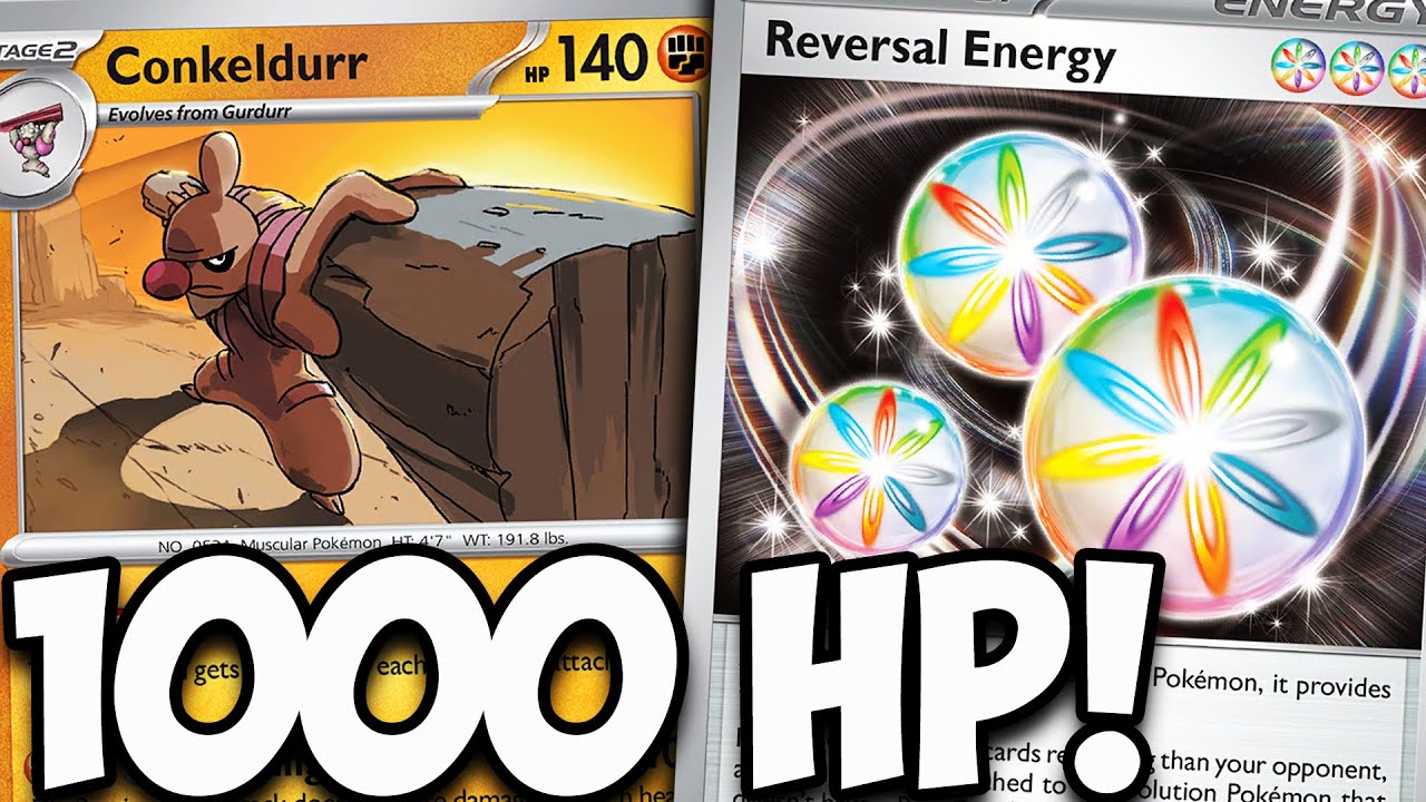 Turn 2 1000 HP Conkeldurr Deck Is Ridiculous!