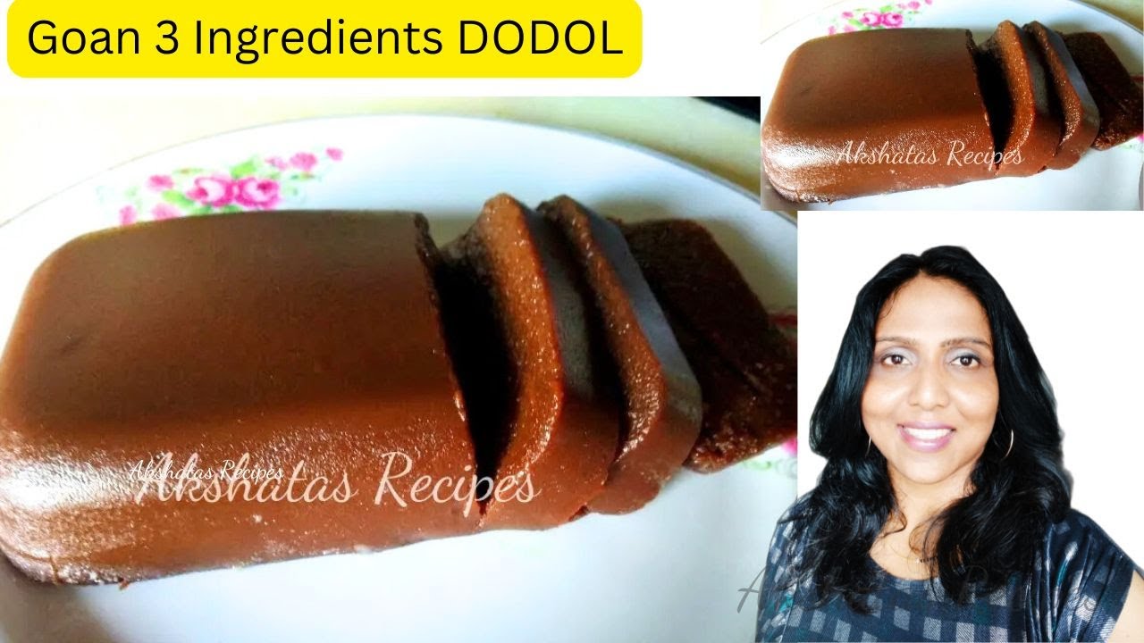 Goan Dodol Only 3 Ingredients|100% Vegetarian