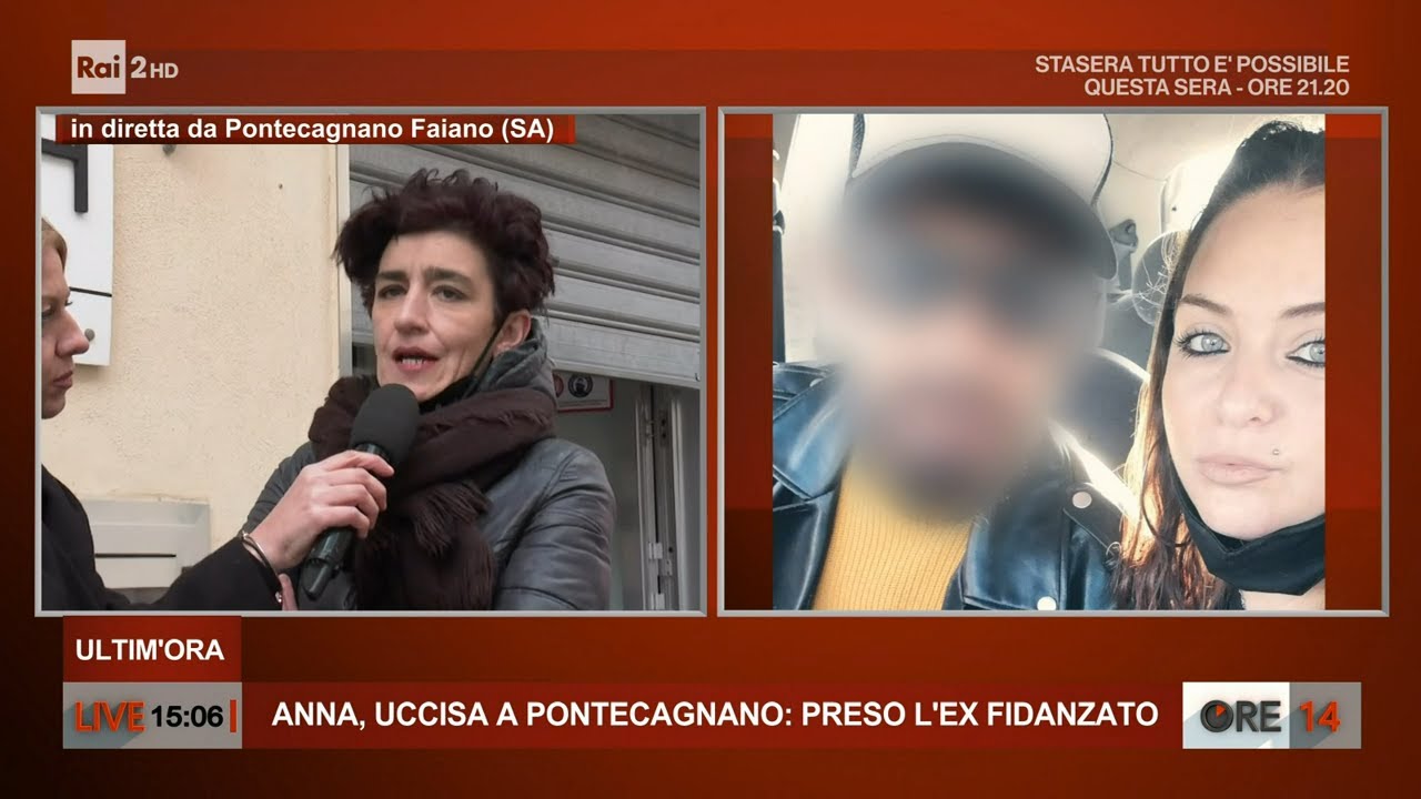 Anna, uccisa a Pontecagnano: preso l'ex fidanzato - Ore 14 del 01/03/2022