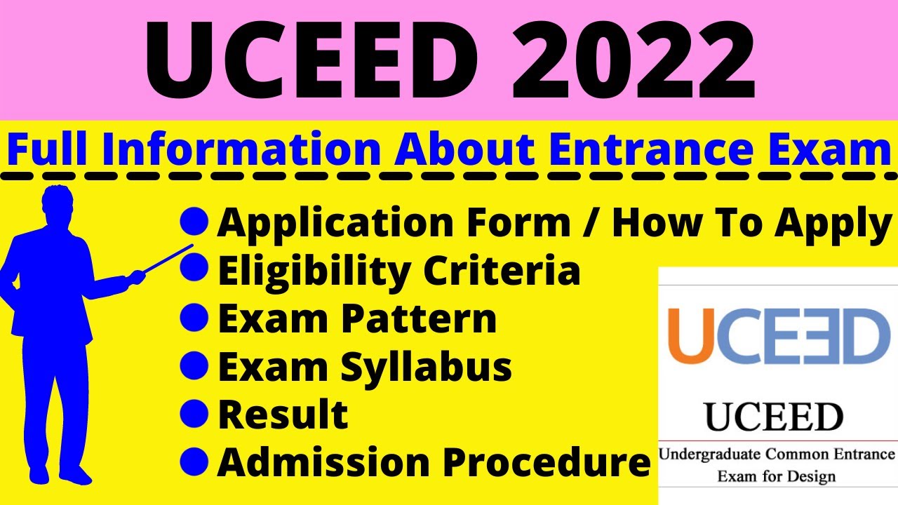 All About UCEED 2022: Notification, Dates, Application, Eligibility, Pattern, Syllabus, Admit Card