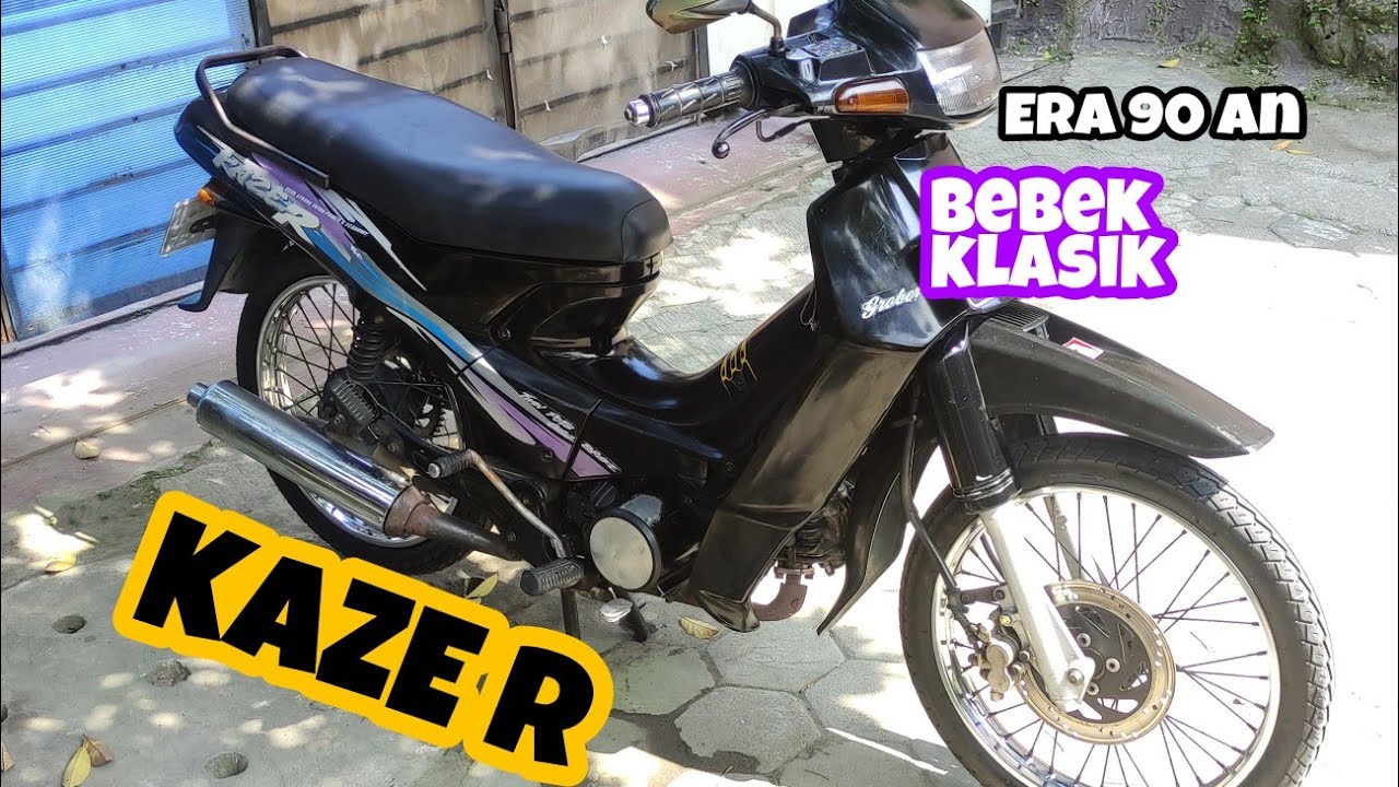Kawasaki Kaze R Dijual Bebek Klasik Era 90 an!