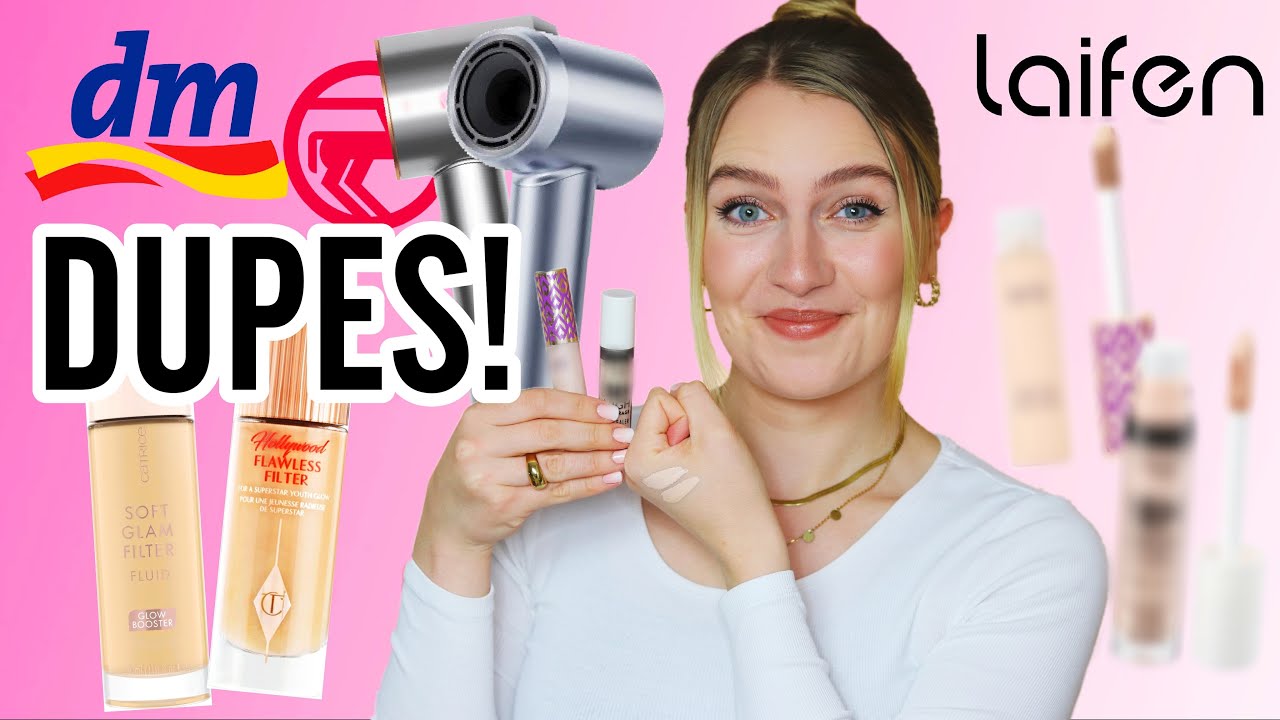 KRASSE DUPES August 2023 | Drogerie, Laifen, Lidl | Charlotte Tilbury, Catrice, Tesori... | Lubella