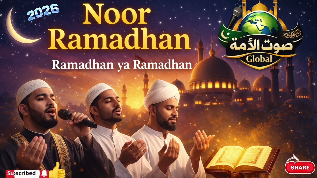 Noor Ramadhan 2026 Beautiful Islamic Nasheed | Ramadhan ya Ramadhan | Sawt Al-Ummah Global