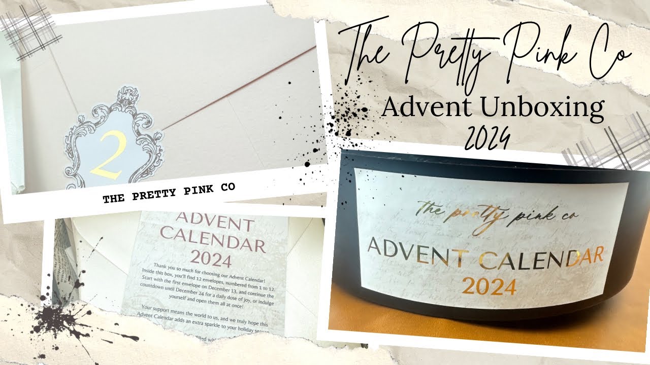 The Pretty Pink Co 2024 Advent Unboxing