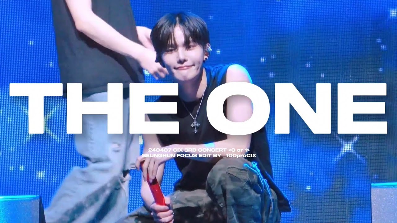 240407 CIX 'The One' 승훈 cam _ CIX 3rd Concert 0 or 1 DAY2