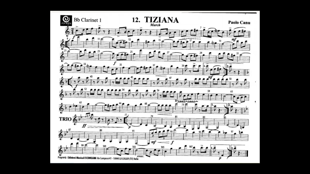 Tiziana - Paolo Canu (Marcia)