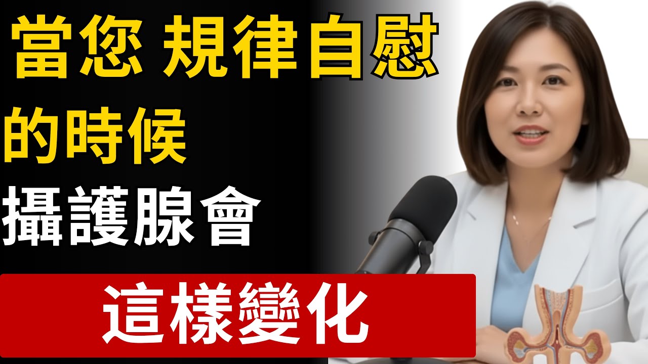 震驚發現：每天自慰對您的攝護腺會產生什麼影響？林雅婷醫師揭密